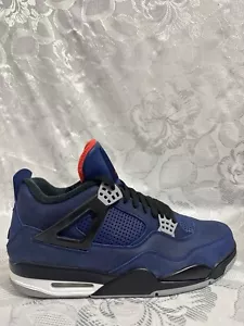 AIR JORDAN 4 RETRO WINTER 11.5 LEAL BLUE CQ9597 401 INDUSTRIAL ENCORE EMINEM 11 - Foto 1 di 14