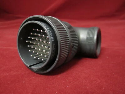 PLT Mil-spec Connector WPS3108A-28-21P-R (Size-28, #16 x 37 Pin, Angle Plug) - Image 1 of 3