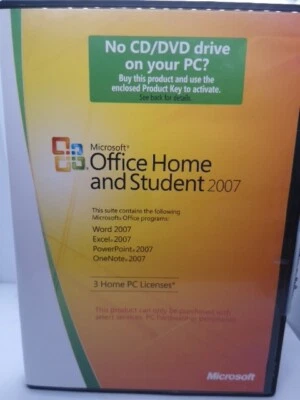 Microsoft Office 2007 Home And Student (PC) Tested & Complete ☆ FREE FAST POST - Image 1 of 3