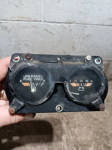 1980 1981 TRANS AM FIREBIRD FUEL AND VOLT GAUGES UNLEADED FUEL ONLY - Bild 1 von 2