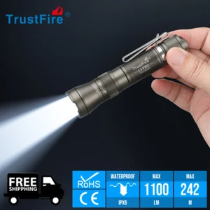 NEU Trustfire L2PRO 1100 Lumen, leistungsstarke wiederaufladbare Taschenlampe taktische Taschenlampe - Bild 1 von 17