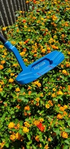 Highside Buckets Blue Red White Stainless Steel Putter Milled Graphite Shaft 34" - Picture 1 of 11