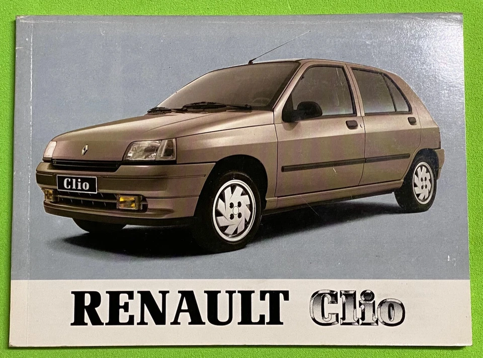 RENAULT Clio Anno 1991 Libretto Uso e Manutenzione ORIGINALE - Immagine 1 di 1