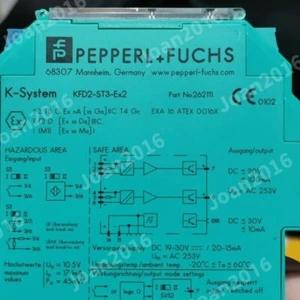 1 Stück Neu Pepperl+Fuchs KFD2-ST3-Ex2 Sicherheitsbarriere - Bild 1 von 2