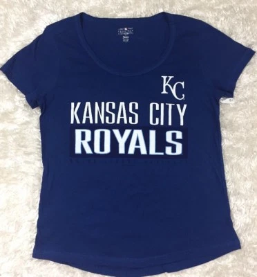 Kansas City Royals Women’s t Shirt Size XS round Neck Genuine Merchandise - Image 1 of 4
