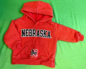 NCAA Nebraska Cornhuskers Pullover Hoodie Toddler 12 Months - Picture 1 of 3