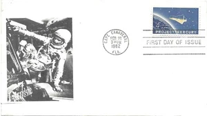 1962 FDC, #1193, 4c Project Mercury, gepflegtes Gütesiegel #7 - Bild 1 von 1
