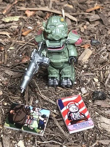 Fallout T-60 Custom Power Armor Building Block Figures Hot Rod Shark Paint - Picture 1 of 9