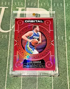 2022-23 Panini Obsidian Luka Doncic Orbital Red Flood MALL ASIA Limited SP📈🔥 - Imagen 1 de 2