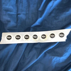 Beatles 30 years - 7 Capital promo stickers 1 1/4” diameter - Picture 1 of 1