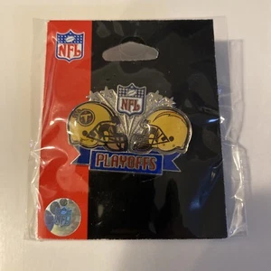 NFL Playoffs Lapel/Hat Pin Tennessee Titans vs San Diego Chargers - Brand New - Picture 1 of 1