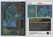 2020-21 Panini Flux Freshman Year Immanuel Quickley #20 Rookie RC