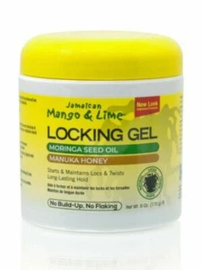 Jamaican Mango & Lime Locking gel Long Lasting Hold/Maintain Locs & Twists 6 oz - Picture 1 of 3