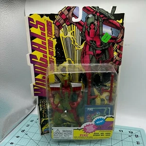 WILD C.A.T.S. Figura de acción Pike de 6" en tarjeta de coleccionista Jim Lee Y5 de Playmates 1995 - Imagen 1 de 10