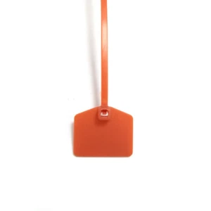100X plastikowa etykieta uszczelka opaska kablowa wodoodporna 4 * 160mm NOWA - Zdjęcie 1 z 7