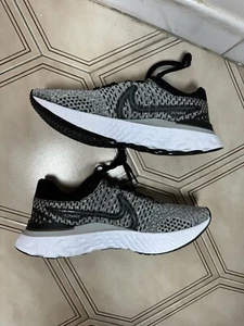 Nike React Infinity Run FK 3 Black Smoke Grey DH5392 006 Men 9 - Picture 1 of 7