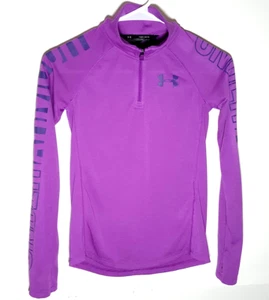 Girls 1/4 Zip Jacket by Under Armour Threadborne | Official Girls Medium - Picture 1 of 11