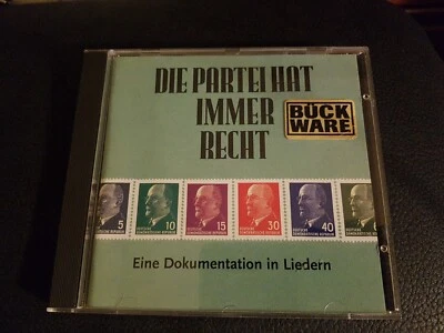 DIE PARTEI HAT IMMER RECHT - Eine Dokumentation in Liedern (CD BMG 74321394862) - Bild 1 von 3