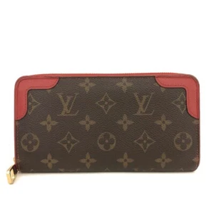 Louis Vuitton Monogram Zippy Retiro Zip Around Long Wallet Geldbörse Braun/8BE0956 - Bild 1 von 8