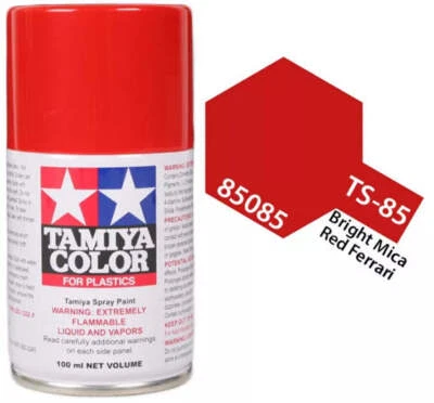TS-85 Bright Mica Red Lacquer Spray Paint, 100ml - Image 1 of 2