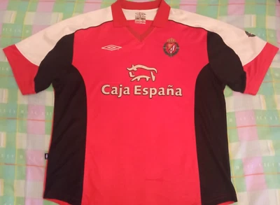 Camiseta Maillot Trikot Shirt VALLADOLID Umbro Away Season 2001 Size XL Vintage - Imagen 1 de 4