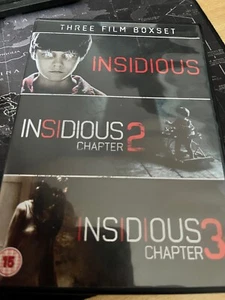 Insidious / Insidious Chapter 2 / Insidious Chapter 3 3 Film Boxset DVD - Picture 1 of 1