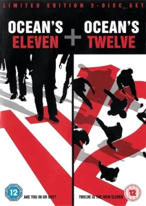 Ocean's Eleven + Ocean's Twelve Movie DVD Region 2 Sealed Loose Disc - Picture 1 of 1