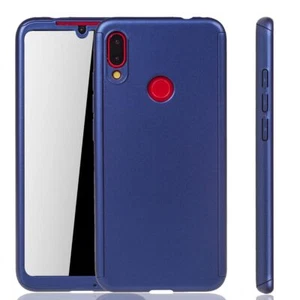 Etui Komórka Ochrona do Xiaomi Redmi Note 7 / Redmi Note 7 Pro Case Cover Niebieskie - Zdjęcie 1 z 4