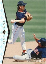 1995 SP Silver Boston Red Sox Baseball Card #124 Tim Naehring