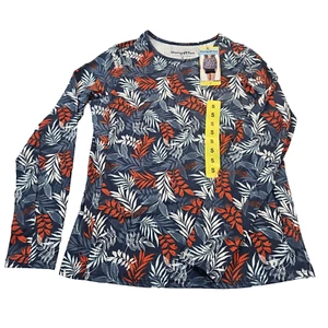 Hang Ten Women's Sun Protection UPF 50+ Quick Dry Tee T-Shirt Pocket Size Small - Picture 1 of 10