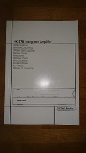 Harman Kardon HK 970  Bedienungsanleitung Operating Instuctions Manual - Bild 1 von 2