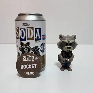 Figura común exclusiva Funko Soda Marvel Rocket 2021 NYCC 1/8400 - Imagen 1 de 7