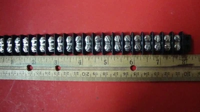 TRW Cinch/Beau 20-140, 20 Position Terminal Block Barrier, Strip 15A - Image 1 of 4