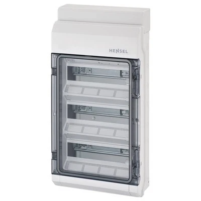 Hensel 6100228 KV 3536 Verteilerschrank Anzahl Teilungen = 36 Anzahl Reihen = 3