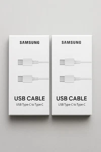 2-Pack OEM Samsung USB-C to USB-C Cable Fast Charging Type-C OEM Charger Cord - Picture 1 of 1