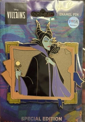 Palm 2025 Disney Pin Maléfica Cuento de Hadas LE 200 Libro de Hechizos Foto 1 de 3