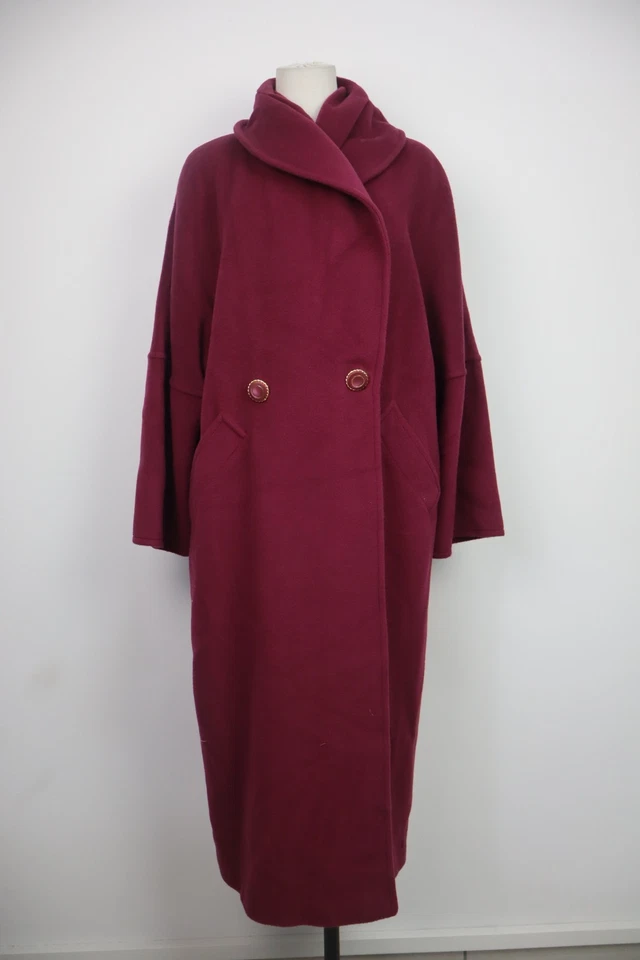 MARELLA COAT CAPPOTTO GIACCA DONNA TG 42 JACKET WOMAN LANA DOPPIOPETTO OVERSIZE - Immagine 1 di 4