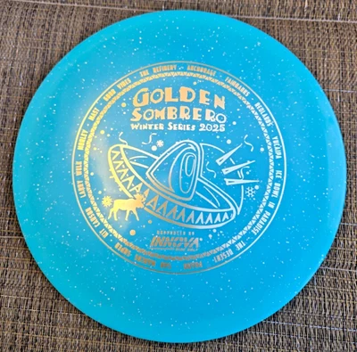 New Innova Metalflake Champion Stingray 168g -  2025 Golden Sombrero Midrange! - Image 1 of 2