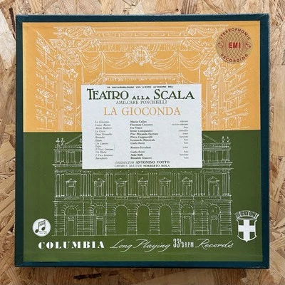Maria Callas Ponchielli La Gioconda Columbia SAX 2359-61 Ed1 B/S Stereo EX - Image 1 of 4