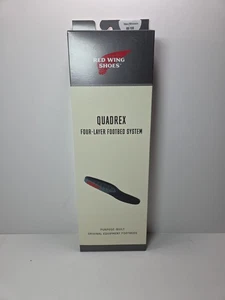 Scarpe Red Wing Quadrex solette sistema plantare quattro strati uomo taglia 8D Wmns 10D - Foto 1 di 5