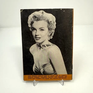 Dare Magazine January 1953 Marilyn Monroe Back Cover & Inside Photo Read - Picture 1 of 24