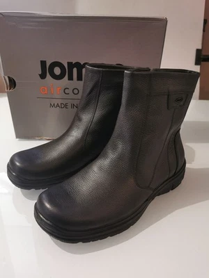 Jomos Stiefel Stiefeletten Boots Bolzano Lammfell gefüttert Leder Herren Gr 47 - Bild 1 von 4