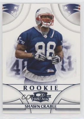 2008 Donruss Threads Rookie Blue Century Proof /350 Shawn Crable #232 Rookie RC - Image 1 of 2