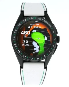TAG Heuer Men's Connected Calibre E4 Golf Edition 45 mm Titanium Watch Full Set - Picture 1 of 13