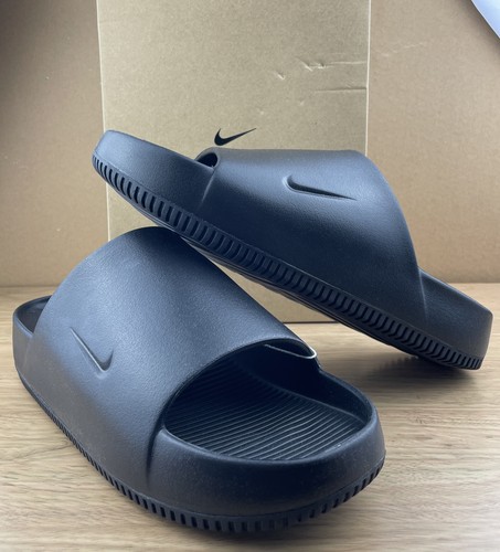Nike Uomo Taglia 12 Calm Slide Scarpa Nero Noir Donna 13