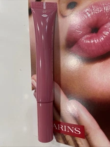 Clarins Lip Perfector Lip Gloss - Shade 07: Toffee - NEW PR ITEM W/ BOX Reg. $30 - Picture 1 of 3