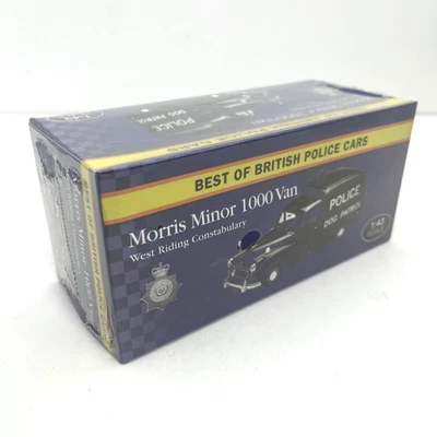 Atlas Editions Morris Minor Van  West Riding Constabulary 1:43 New & Sealed - Image 1 of 4