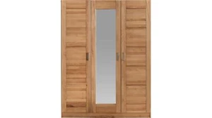 Kleiderschrank Drehtürenschrank Tollow Kernbuche Massivholz 152x205 - Bild 1 von 2