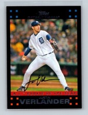 2007 Topps #326 Justin Verlander Gold