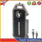 Outdoor Camping COB LED Work Torch Waterproof Pocket Flashlight Whistle